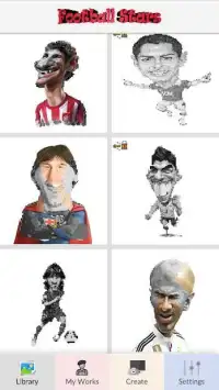 Football Stars Pixel Art Screen Shot 2