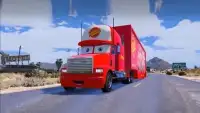 Incredible Superhero Euro Truck Driving Adventure Screen Shot 7