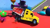 Incredible Superhero Euro Truck Driving Adventure Screen Shot 2