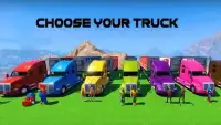 Incredible Superhero Euro Truck Driving Adventure Screen Shot 1