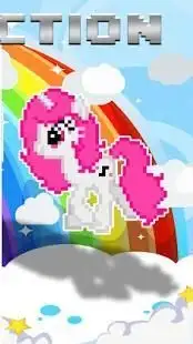 unicorn - color by number pixel art game free Screen Shot 7