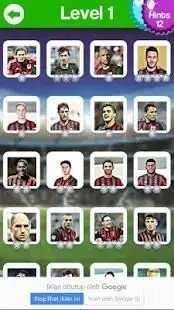 Milan Player Quiz Screen Shot 5