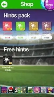 Milan Player Quiz Screen Shot 1