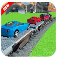 Car Cargo Train Transport 3D