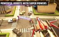 Captain Robot Transform: Crime Battle City Screen Shot 7