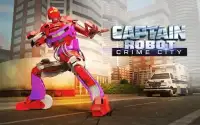 Captain Robot Transform: Crime Battle City Screen Shot 5