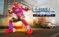Captain Robot Transform: Crime Battle City Screen Shot 4