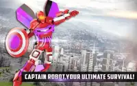 Captain Robot Transform: Crime Battle City Screen Shot 2