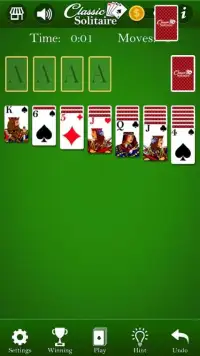 Classic Solitaire-The BEST Solitaire NOW for FREE！ Screen Shot 0