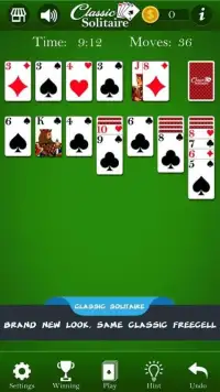 Classic Solitaire-The BEST Solitaire NOW for FREE！ Screen Shot 6