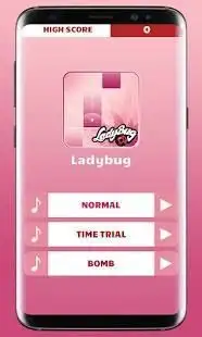 Ladybug Piano Tiles Screen Shot 2