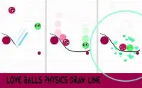 Love Balls physics draw line II IO Screen Shot 3