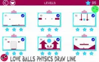 Love Balls physics draw line II IO Screen Shot 2