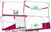 Love Balls physics draw line II IO Screen Shot 0