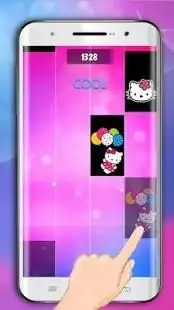 Piano Tiles Hello Kitty Screen Shot 0