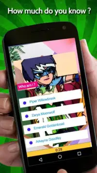 Mysticons Trivia Quiz Screen Shot 1