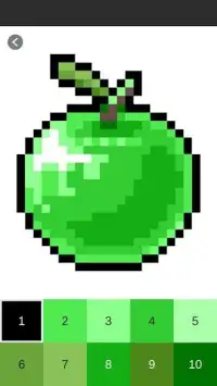Fruit Color By Number: Pixel Art Fruit Screen Shot 4