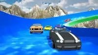 Uphill traffic Rush Racing - Nitro Go Water Slide Screen Shot 1