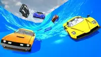 Uphill traffic Rush Racing - Nitro Go Water Slide Screen Shot 2