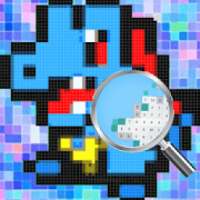 Pixel Art Pikachu Color By Number