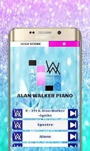 Alan Walker Piano Tiles Screen Shot 5
