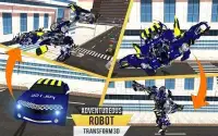 US Police Car Robot Transforming: Cop Robot Game Screen Shot 4