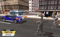 US Police Car Robot Transforming: Cop Robot Game Screen Shot 2