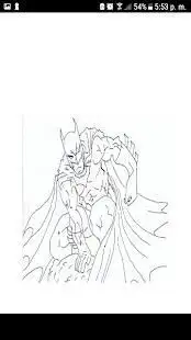 How to draw a realistic batman/bruce wayne Screen Shot 1