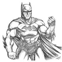 How to draw a realistic batman/bruce wayne