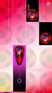 Ladybug Piano tiles Game Screen Shot 3