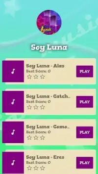 Soy Luna Piano Game Screen Shot 2