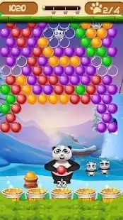 Bubble Shooter Panda Screen Shot 1