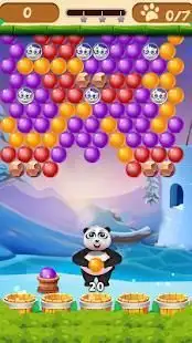 Bubble Shooter Panda Screen Shot 2