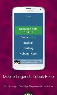 Mobile Legends Tebak Hero Screen Shot 12