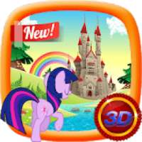 My Little Unicorn Pony Run Adventure Game