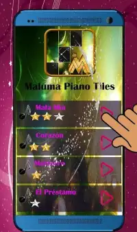 Maluma Piano Tiles Screen Shot 3
