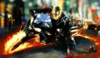 Ghost Rider Game : Ghost Bike Rider Screen Shot 2