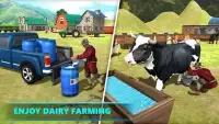 Town Farmer Simulator: Combine Harvester Screen Shot 1