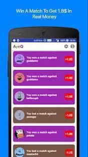 AyeQ : Quiz App To Earn Money Online Screen Shot 0