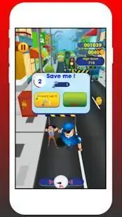 Hello Subway Neighbor Run : 3D Game Screen Shot 1
