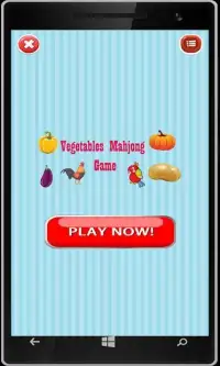 Mahjong Vegetables Screen Shot 5