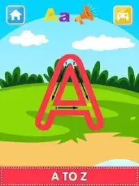 A to Z English Alphabet Writing & ABC Phonics Screen Shot 10