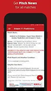 Predictions Dream11 Pro Tips Screen Shot 4