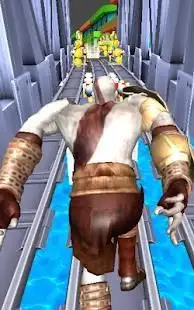 Subway Kratos Rush God-War Adventure World Screen Shot 5