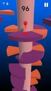 Spiral Helix Ball Jump Screen Shot 3