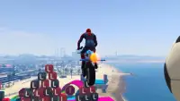 New Superhero Moto Bike Racing Tricks Master 2018 Screen Shot 5