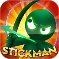 Stickman Acher - Shooter Warrior