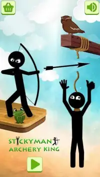 Stickman Archery - Gibbets Bow Master Screen Shot 8