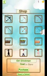 Stickman Archery - Gibbets Bow Master Screen Shot 1