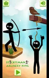 Stickman Archery - Gibbets Bow Master Screen Shot 3